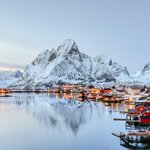Picturesque villages in the Lofoten Islands