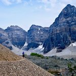 Hiking in the Ten Peaks Valley, Banff National Park