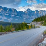 Icefields Parkway in the Canadian Rockies