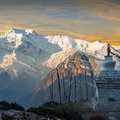 Sunrise view of Annapurna II 