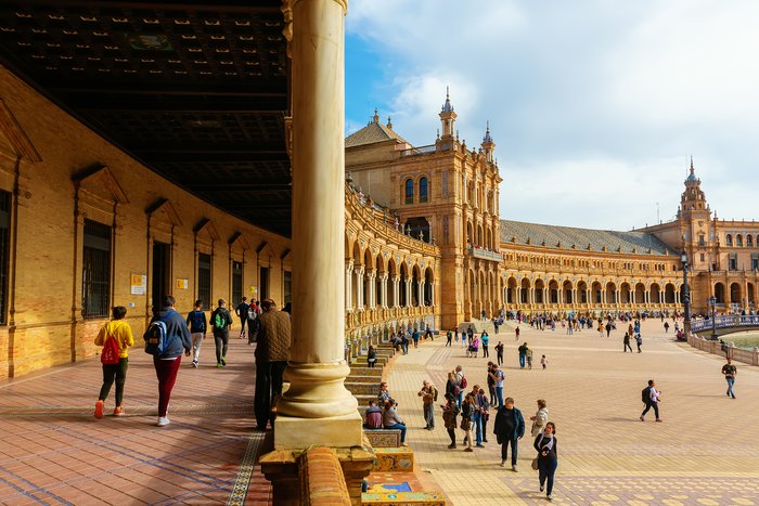 Plaza de España in Seville