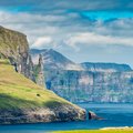 Trolkonufingur Mountain in the Faroe Islands
