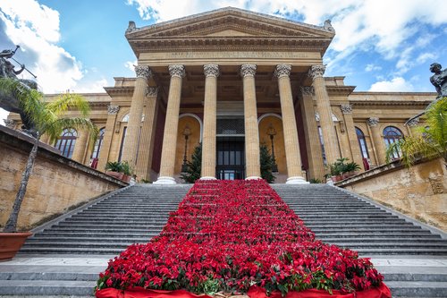 Take in the opera at Palermo's impressive Massimo Vittorio Emanuale theater