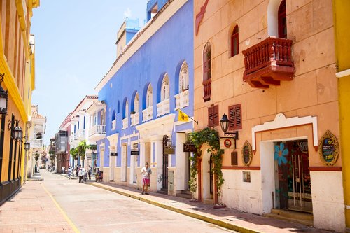 Aerial View of Cartagena