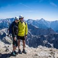 One of the many stunning peaks along the Slovenian Alps