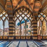 Church interior on the Amalfi Coast