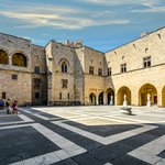 Courtyard of the Palace of the Grand Master of the Knights of Rhodes