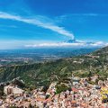 Mt. Etna overlooking Taormina