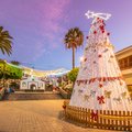 A Christmas market in Puerto de Santiago, Tenerife, Canary Islands