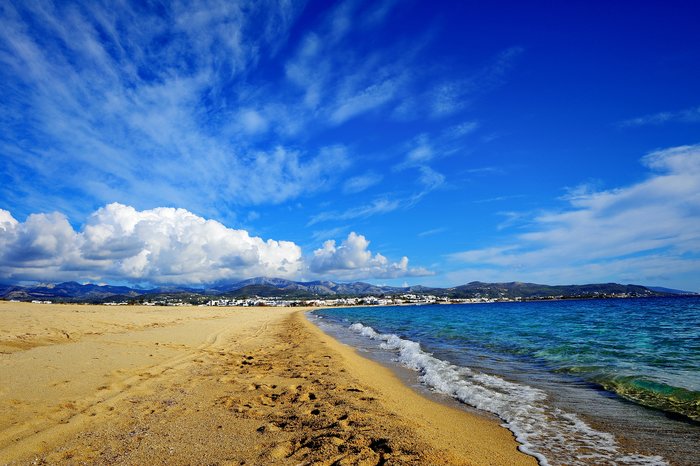 Go horseback riding on the beaches of Naxos