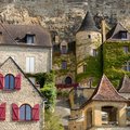 Buildings in La Roque Gageac