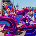 Dancers at Carnival in the town of Barranquilla