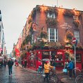 Outside Temple Bar, Dublin