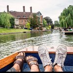 Punting along the River Cam