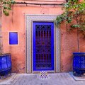 A traditional street in Marrakesh's medina