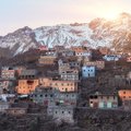 City of Imlil in the Atlas Mountains