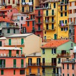 Colorful houses in the town of Manarola