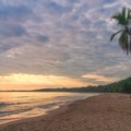 A beach near Puerto Viejo on Costa Rica's Caribbean side