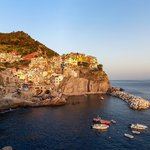 View of the Cinque Terre
