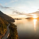 Iconic Sea-to-Sky Highway between Vancouver and Whistler