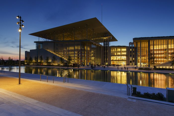Greek National Library and Opera buildings