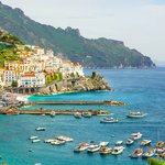 Town of Campania on the Amalfi Coast