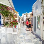 Streets of Santorini