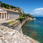 A church on the shores of Corfu
