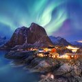 Nothern Lights in the Lofoten Islands 