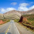 The road north from Mendoza passes through spectacular scenery
