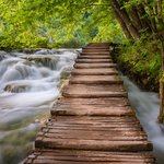 Boardwalks around Plitvice Lakes