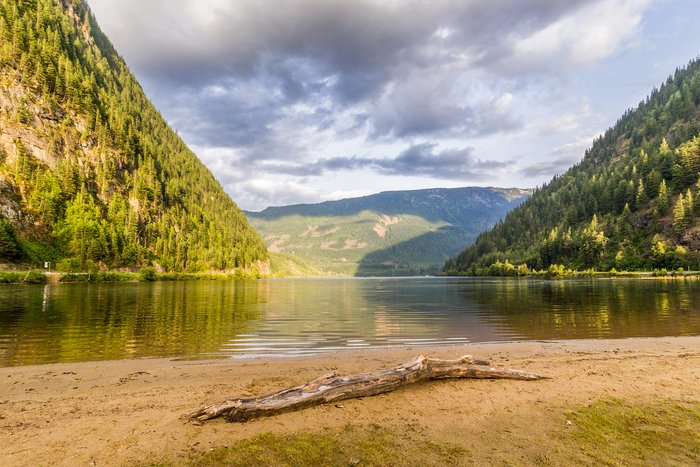 Three Valley Lake near Revelstoke