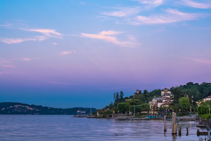 Dramatic Skies over Lake Maggiore