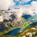 Get plenty of views of the Lysefjord during two day-hikes