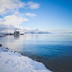 View across the Beagle Sound to Ushuaia