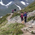 One of many trails in the mountainous area near Geilo