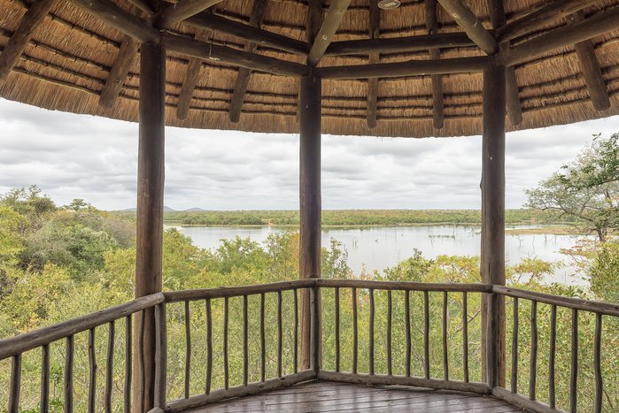 Viewing deck in Kruger