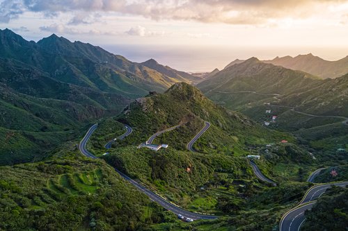 The lush landscapes and turquoise waters of Tenerife