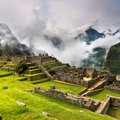 view from the top of Huayna Picchu