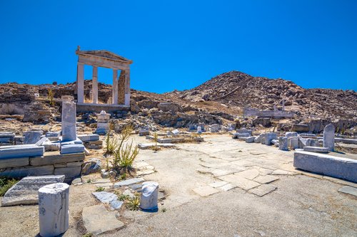 Ruins at Delos