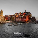 View of the Cinque Terre Coast