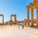 Ancient temple in Lindos