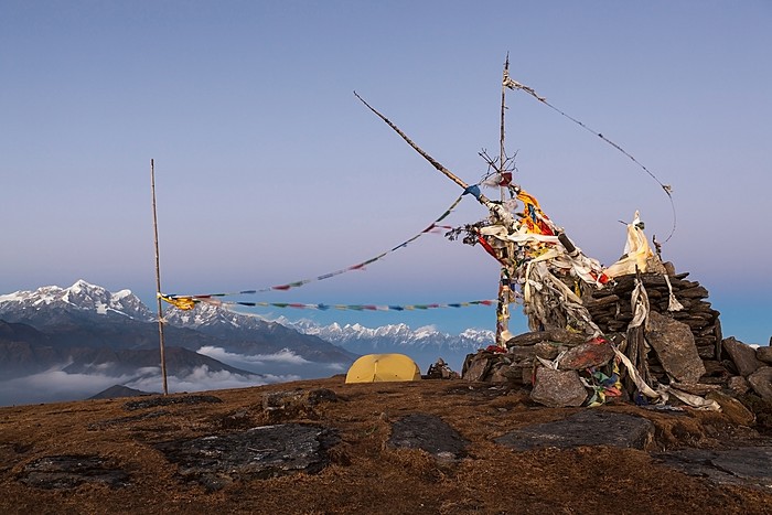 Atop Pikey Peak ridge