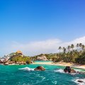 Shoreline of the Tayrona National Park