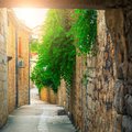 Picturesque alleyways of Hvar Town