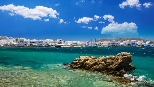 Coast of Mykonos