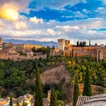 Views of Granada's impressive Alhambra