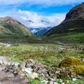 The Salkantay Trek passes through various terrain types