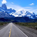 View of Mount Fitz Roy on the border between Argentina and Chile