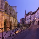 Roman amphitheater in Arles Old Town